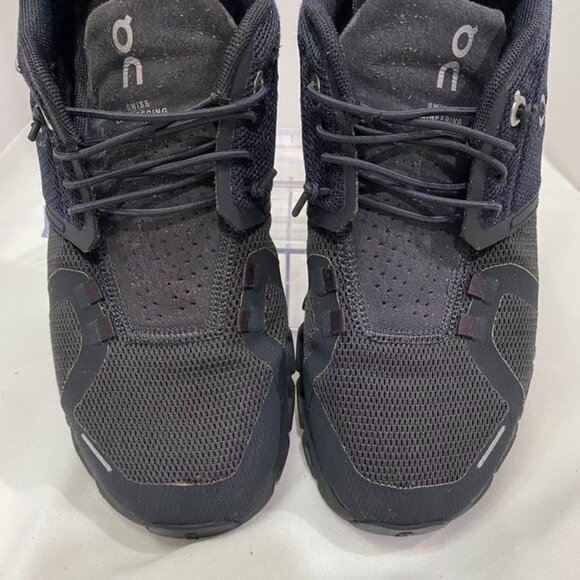 On Running Cloud 5 All Black Mesh Performance Sneakers Women’s 8.5 - Picture 4 of 12
